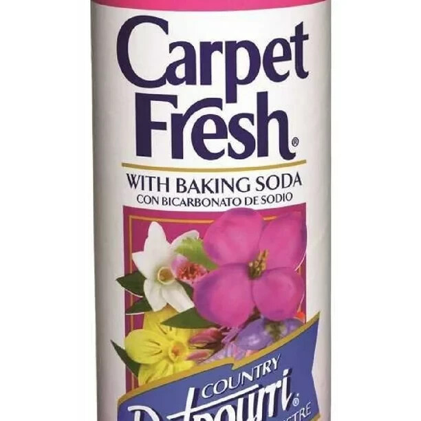 Carpet Fresh Rug Room Deodorizer Powder Country Potpourri with Baking Soda 14 oz