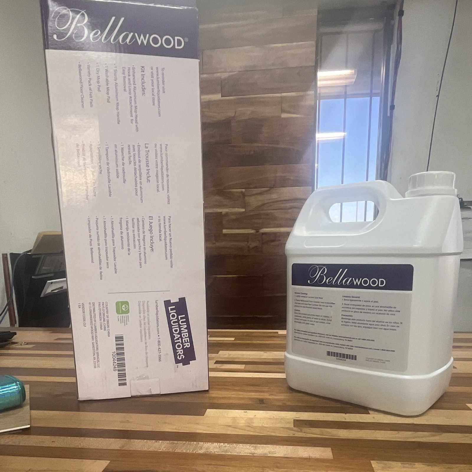 Bellawood Floor Cleaner and floor care kit