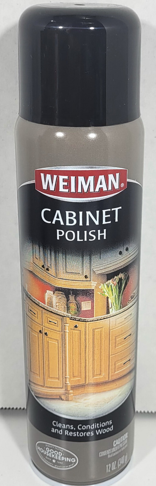 Lot Of 2 Cans Weiman Wood Panel & Cabinet Polish 12 oz – Cleans/Conditions