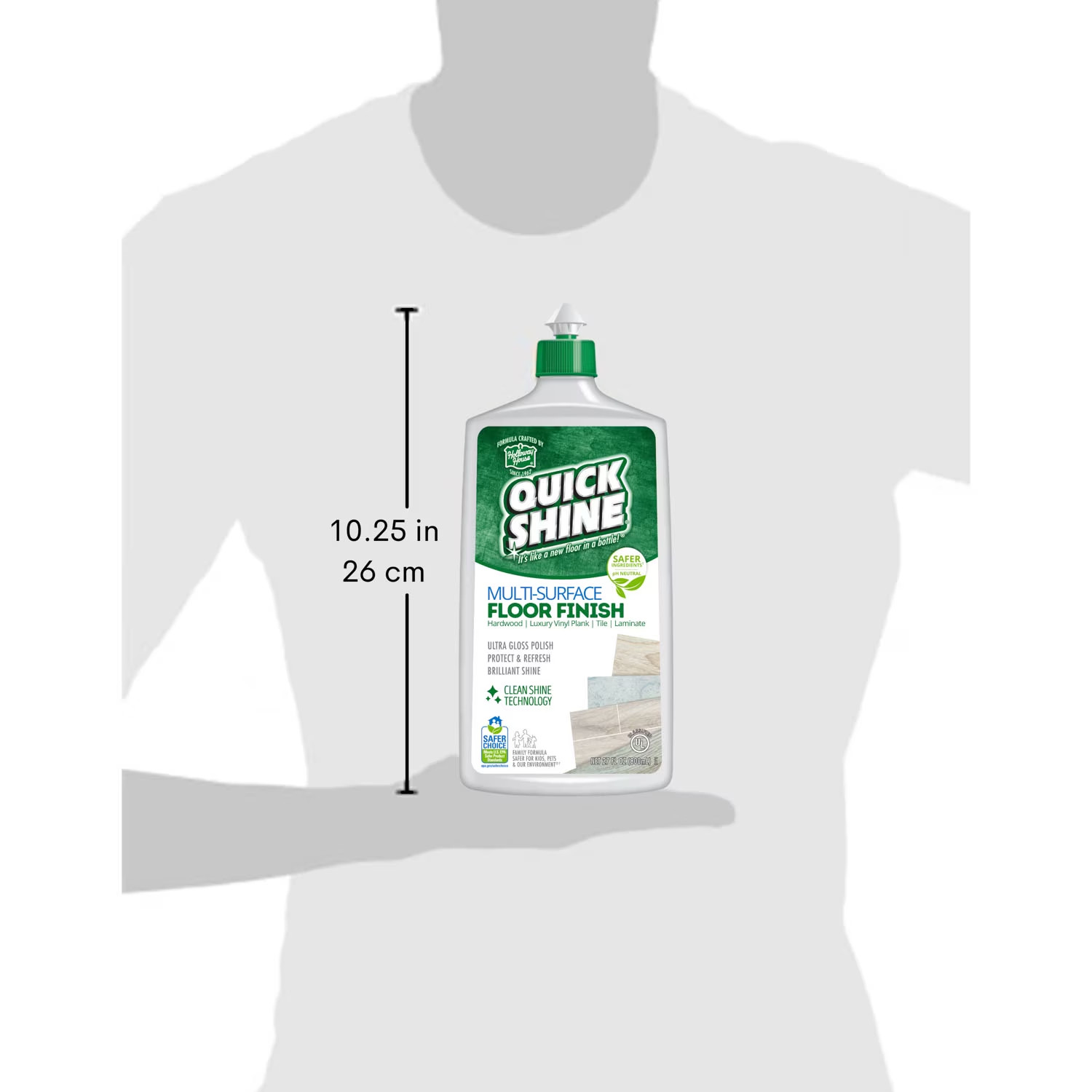 Quick Shine PFAS-Free Multi-Surface Floor Finish & Household Polish