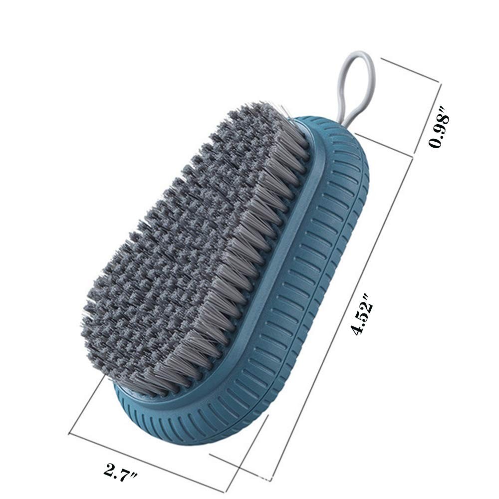 Scrub Brush, Quality Soft Laundry Clothes Shoes Scrubbing Brush, Easy to Grip…