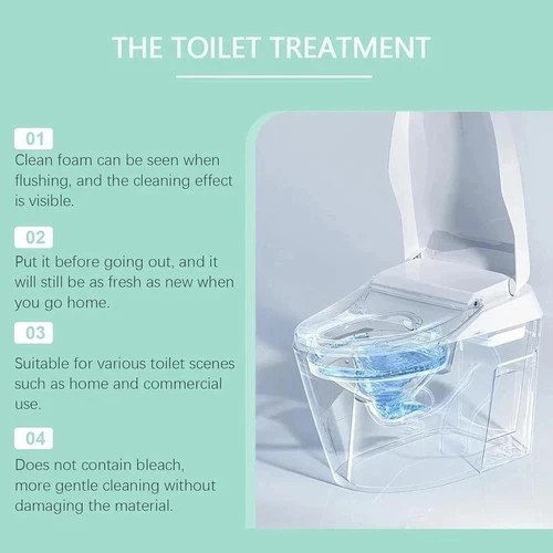 Pack Krazy Klean Pro Toilet Bowl Cleaner, Crazy Klean Toilet Cleaner Easy to Use