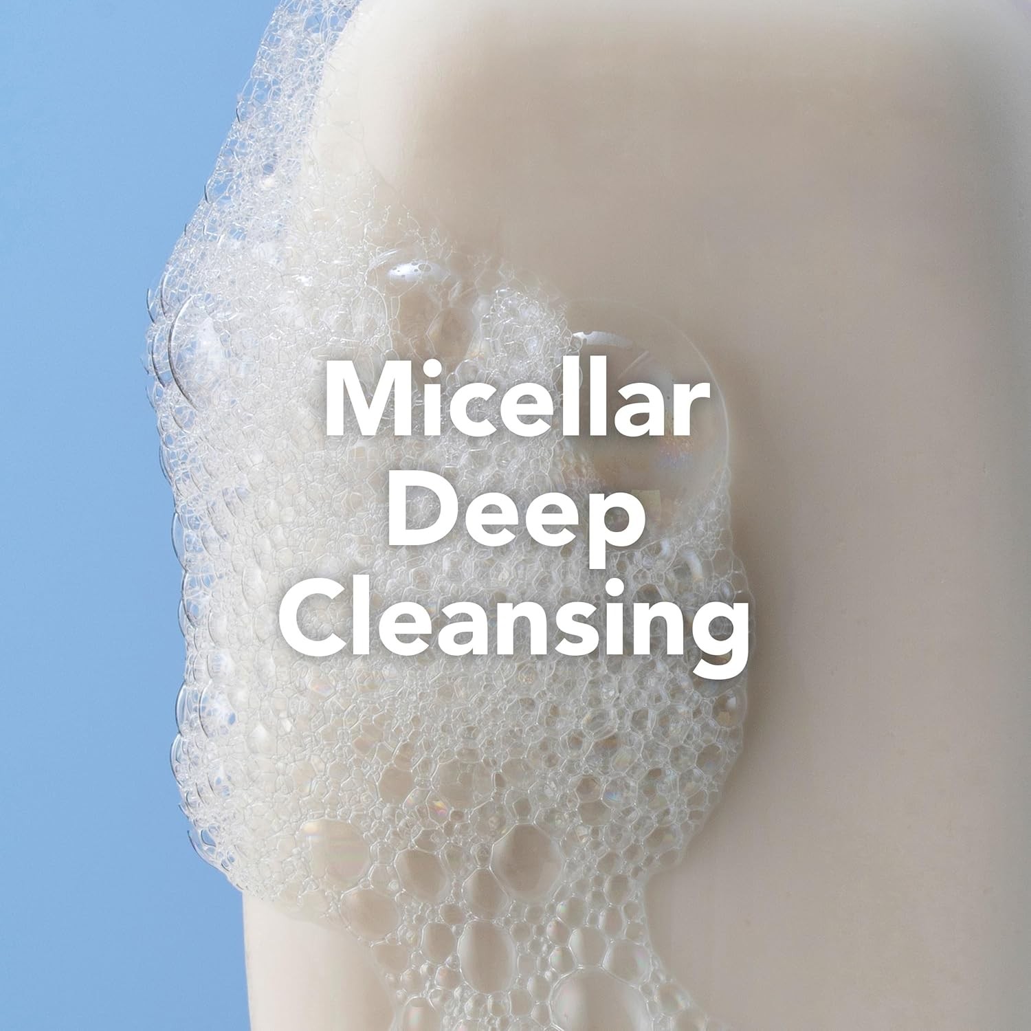 Micellar Deep Cleansing Bath Bar Soap, Washes Away 99 Percent of Bacteria,