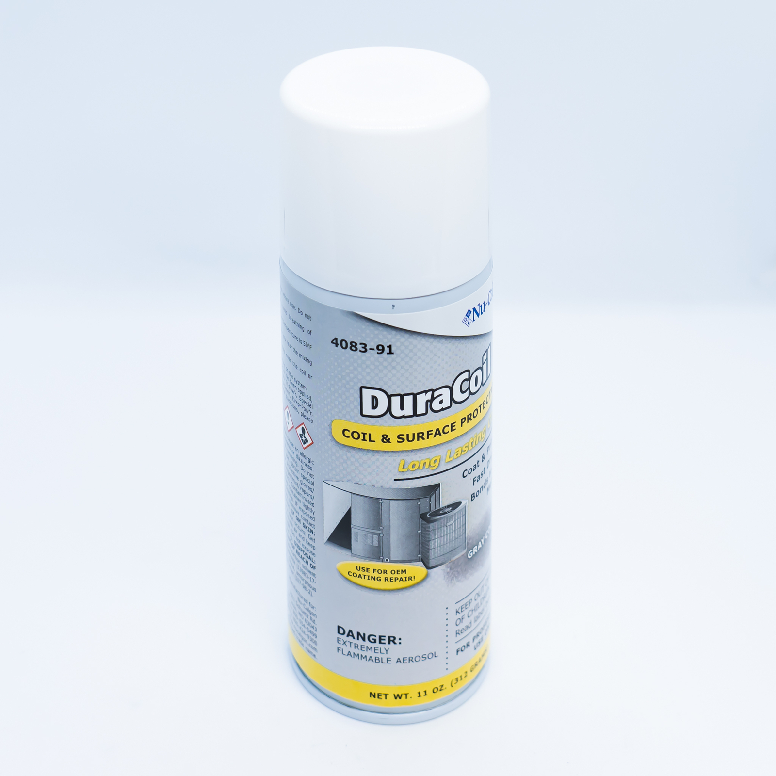 Nu Calgon 4083-91 Duracoil Gray Coil & Surface Protectant 11 oz. Anti-Corrosive