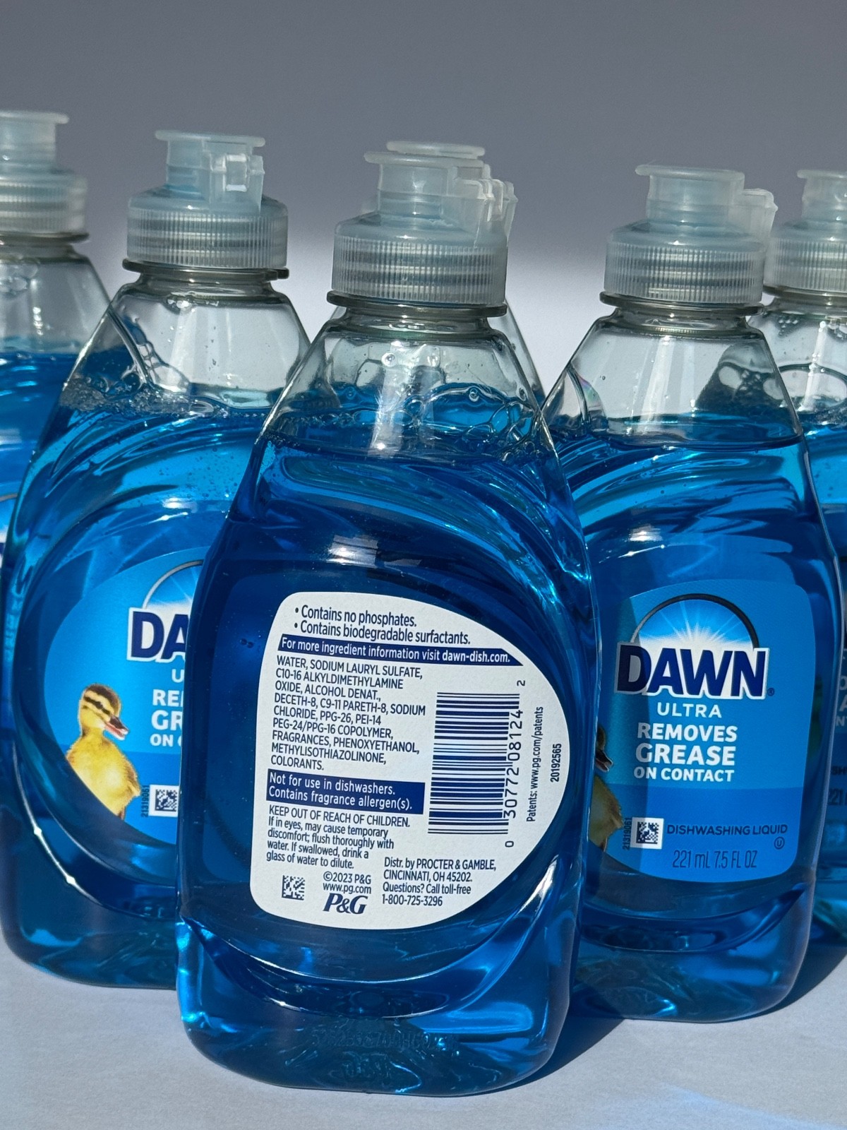 Dawn Ultra Dish Soap Original Scent Dishwashing Liquid 7.5 OZ Pack of 6
