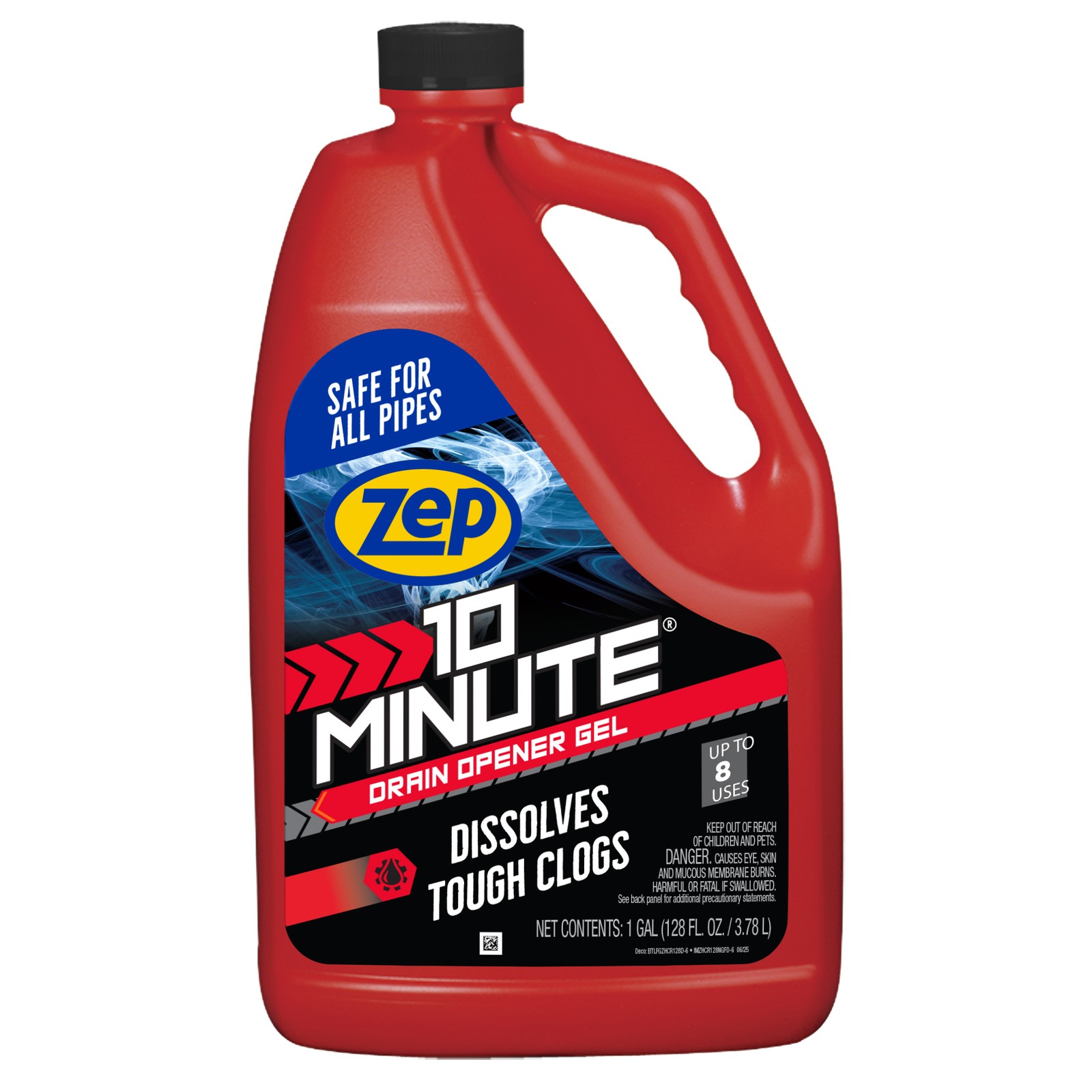 Zep 10 Minute Drain Opener Gel 1 Gallon (Case of 4) ZHCR128NG – Commercial