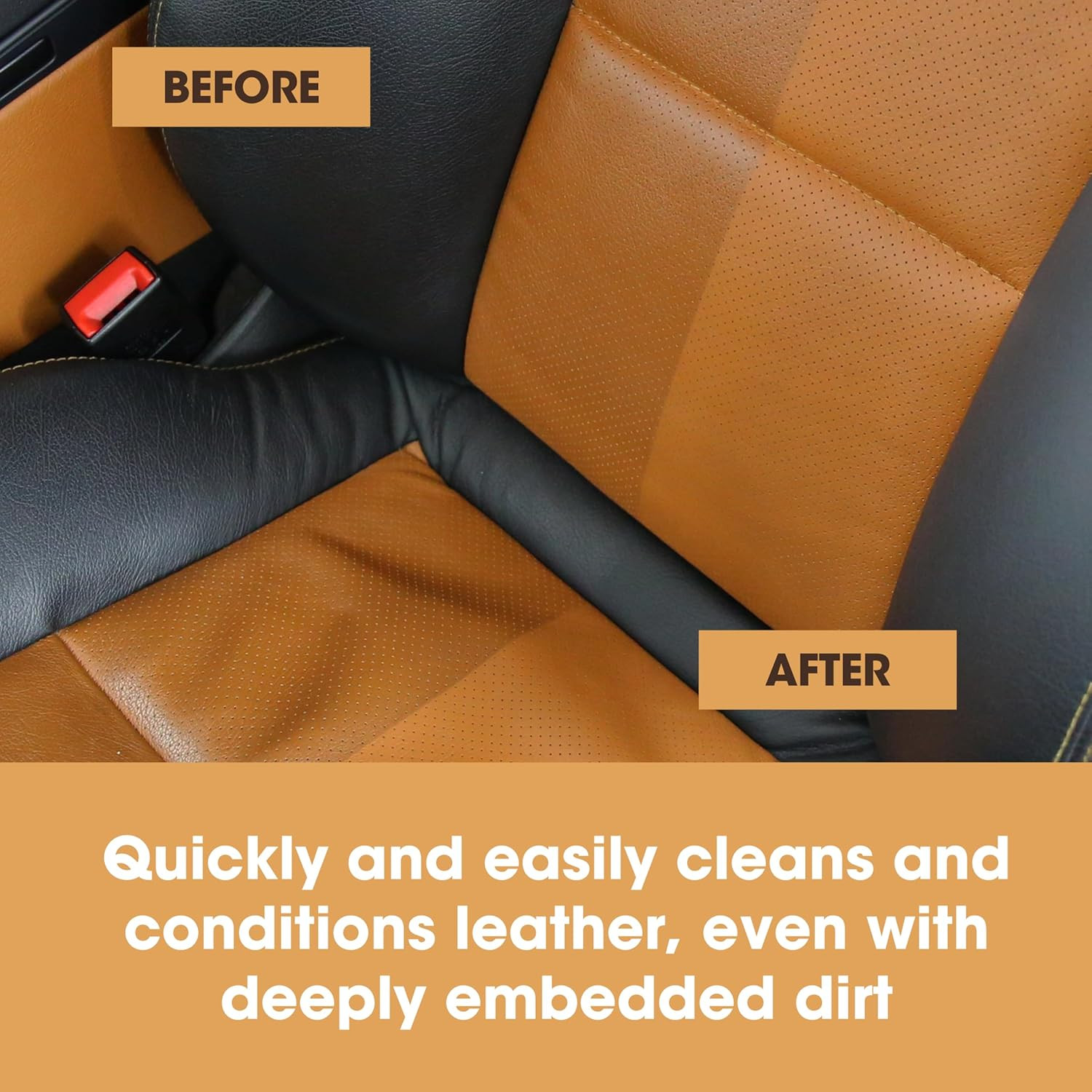 Large Leather Care Kit | Leather Cleaner + Conditioning Protection Cream for Fur