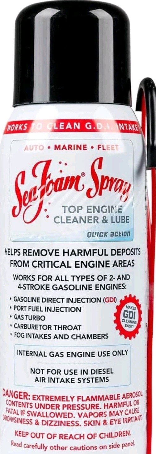 Seafoam Spray SS-14 Top Engine Cleaner & Lube 14 oz Aerosol – Case of 12
