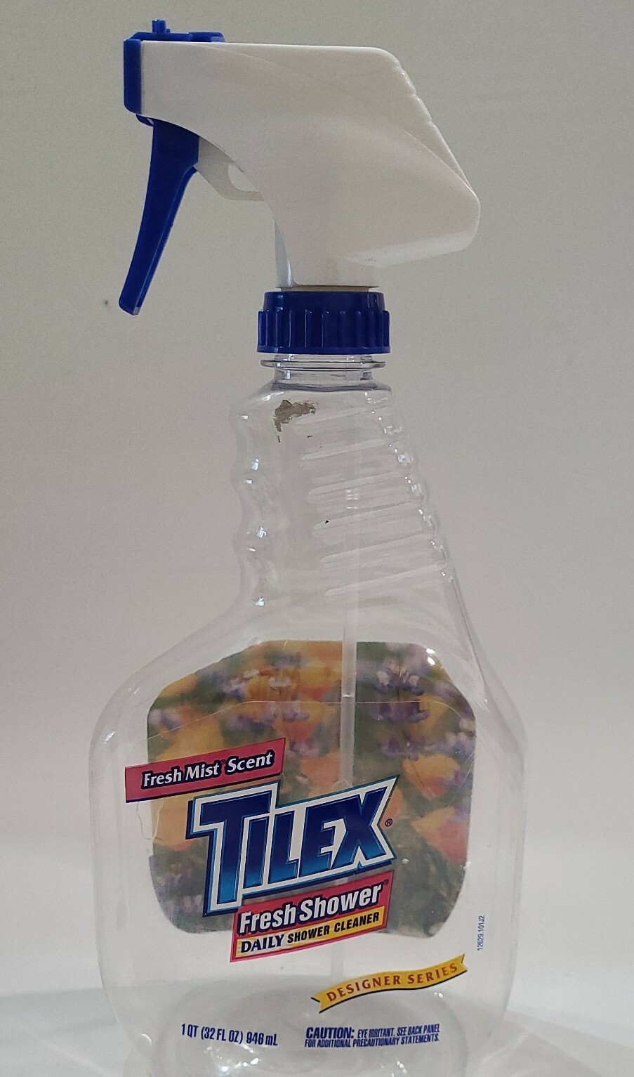 Tilex Fresh Shower Daily Cleaner Refill Full 64 Fl & Empty Spray Bottle Original