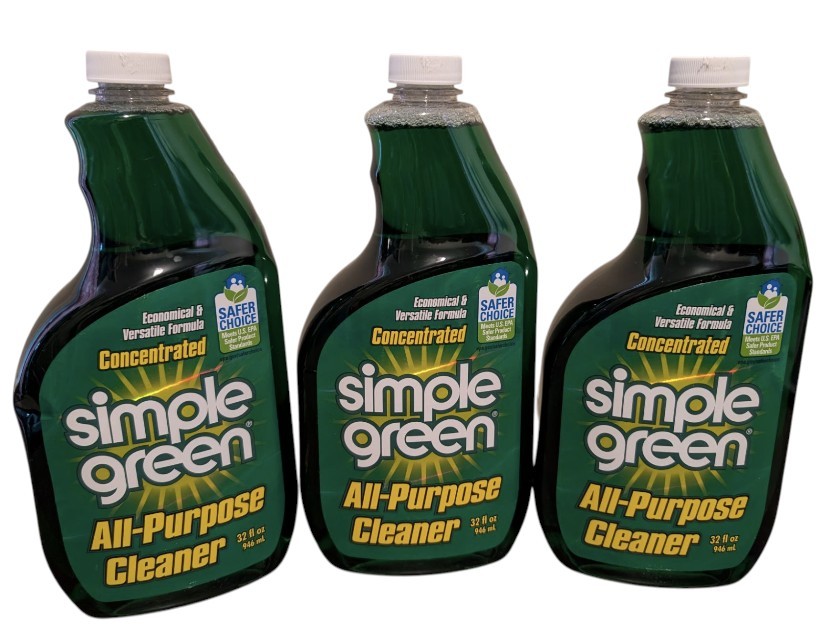 Simple Green AllPurpose Cleaner 32 Fl Oz Set of 3 Original Scent 96 Fl Oz Sealed