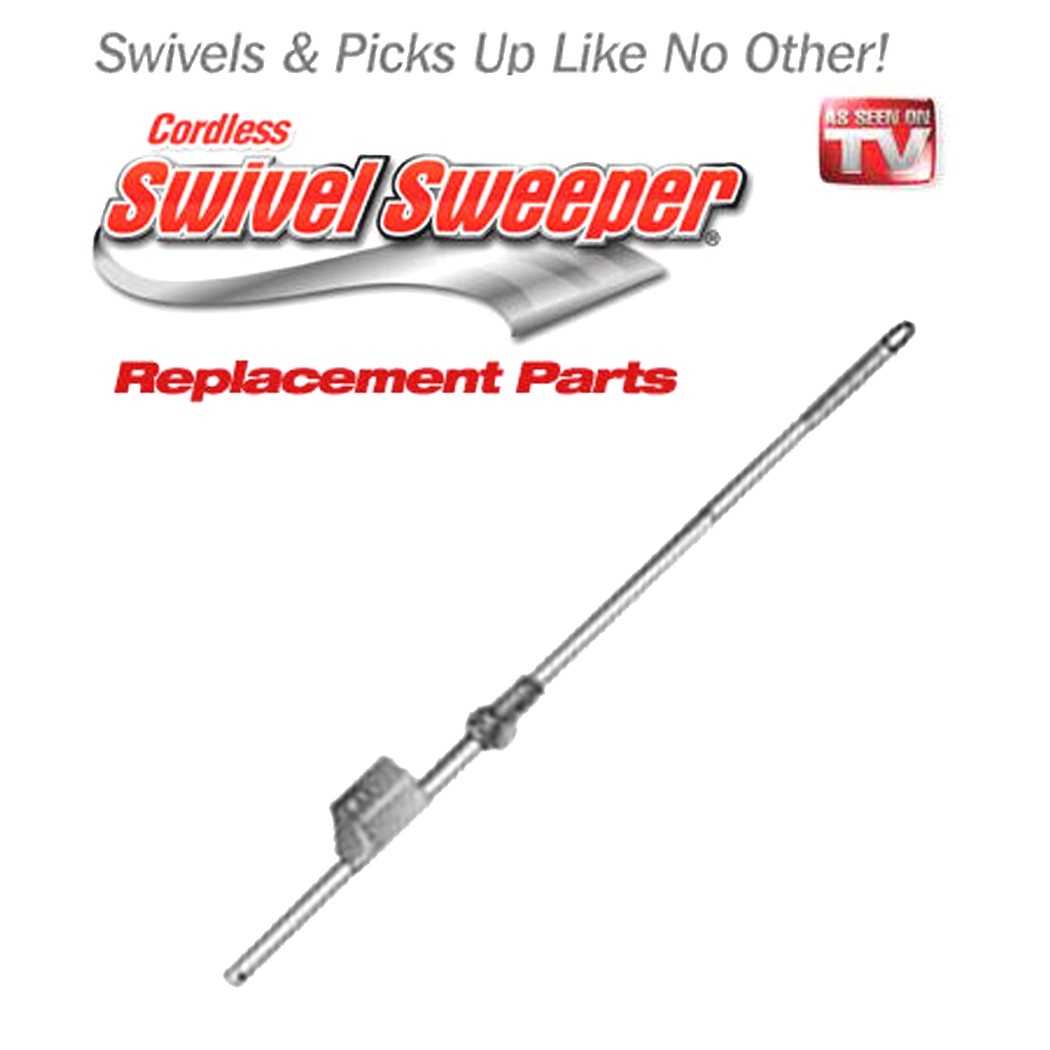 Replacement Pole & Battery Outlet for Cordless Swivel Sweepers