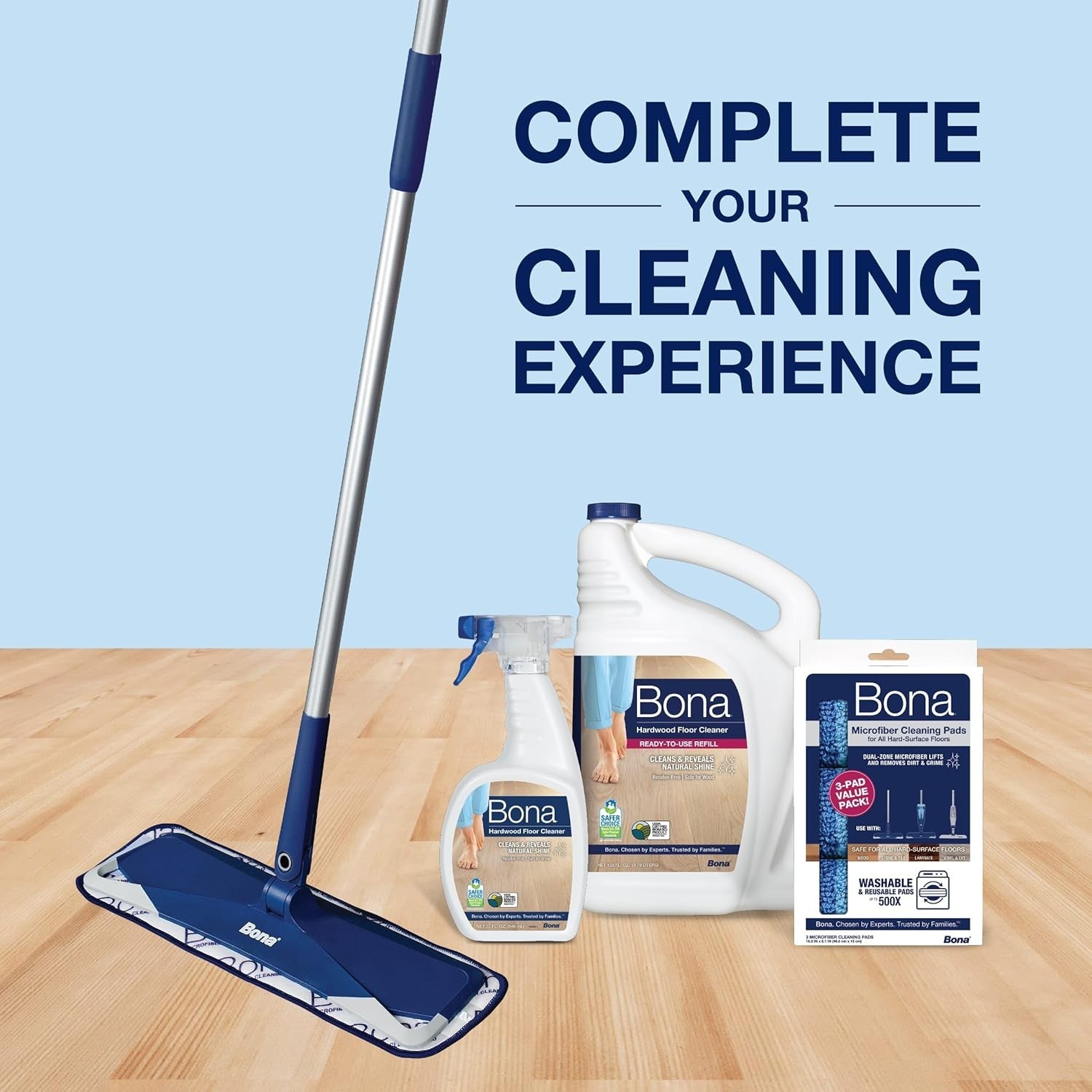 Bona Hardwood Floor Cleaner Spray 32oz Residue Free Wood Floor Cleaning Solution