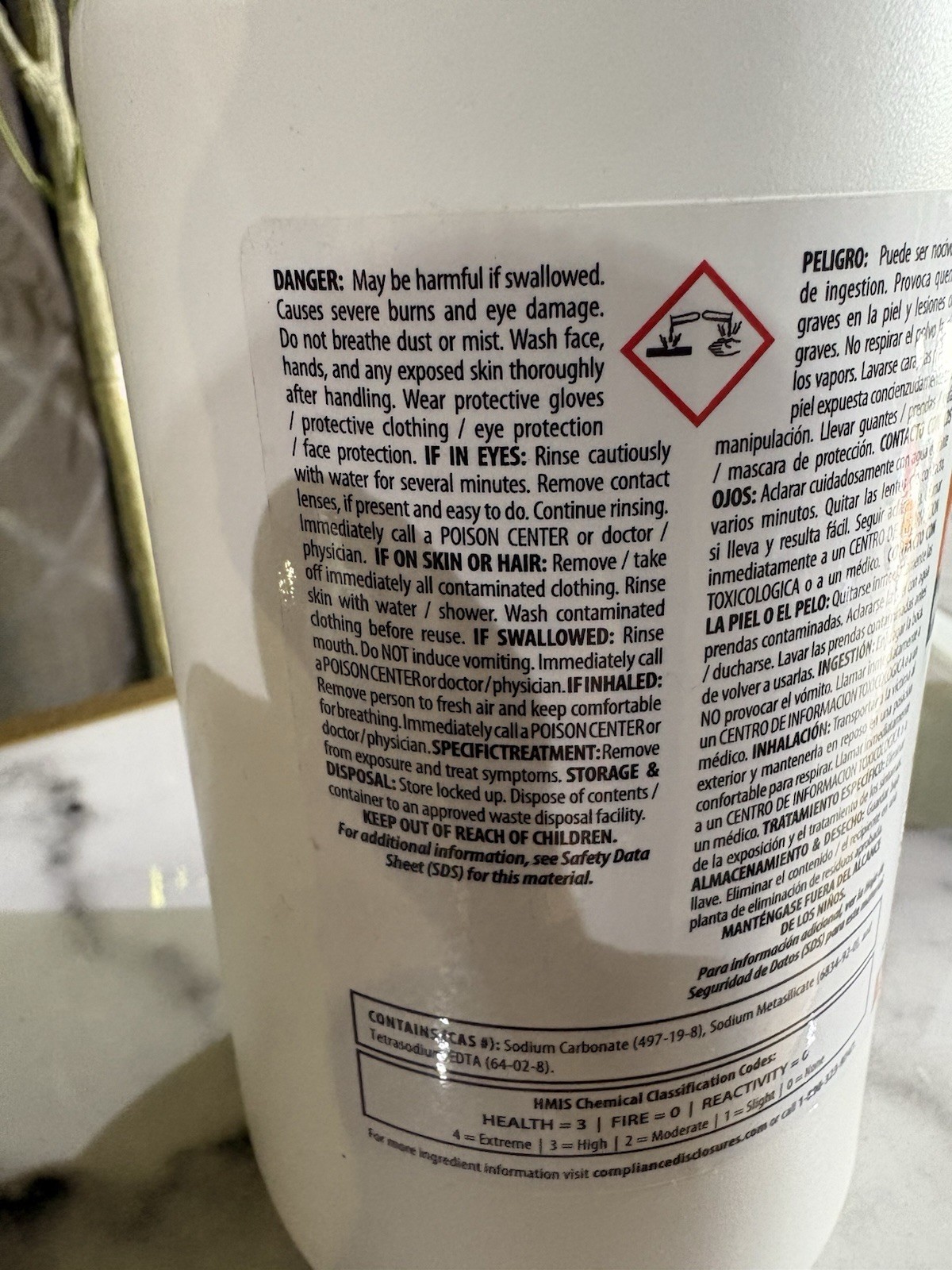 Soda Machine Nozzle Cleaner Powder 2 lb Unscented Heavy Duty, 6 Pack QP201