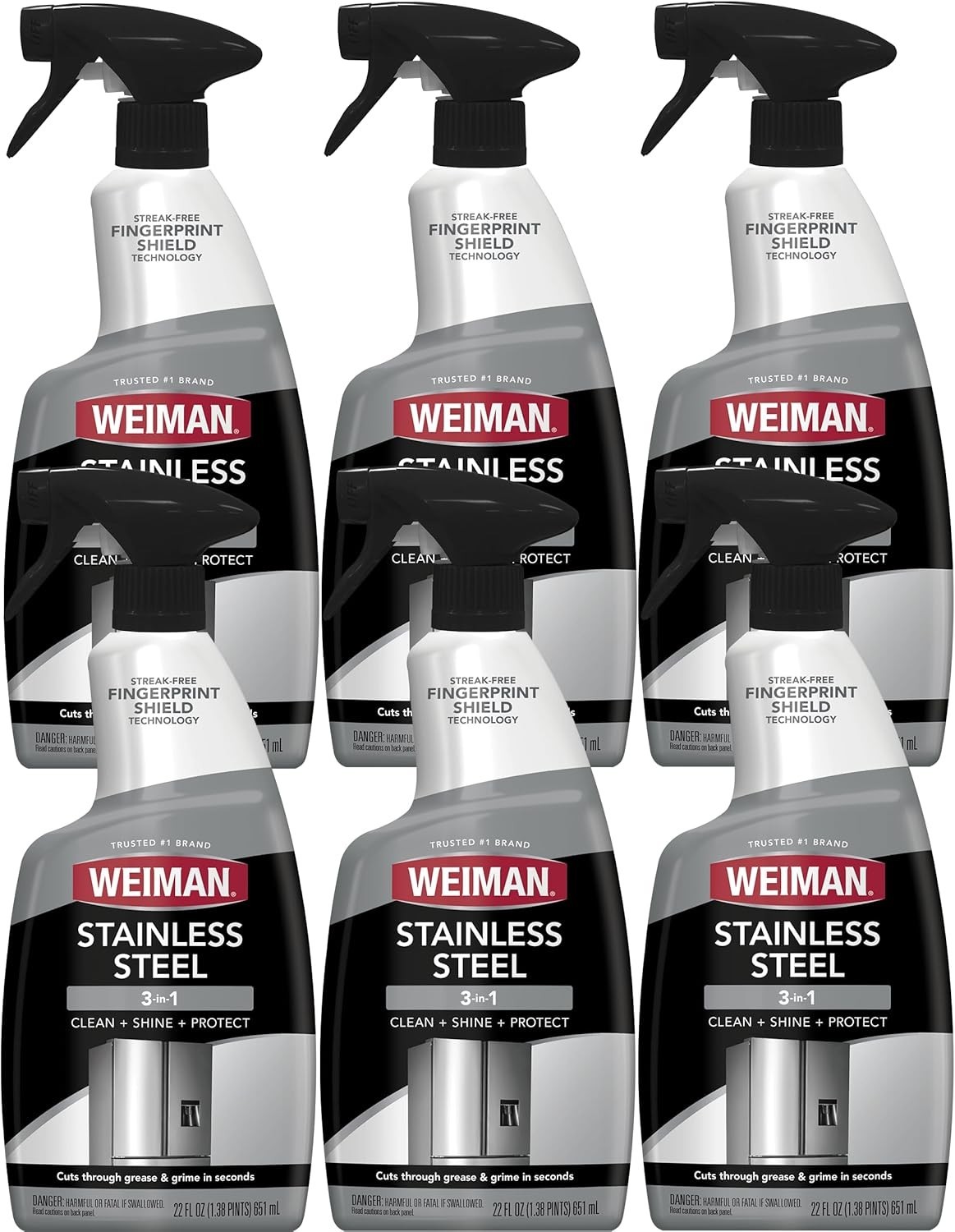 Stainless Steel Cleaner and Polish – Protects Appliances from Fingerprints an…