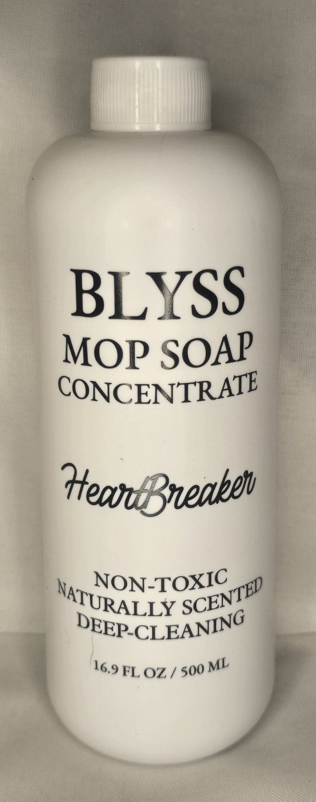 New Blyss Mop Soap Heartbreaker 16.9 Fluid Oz / 500 ml