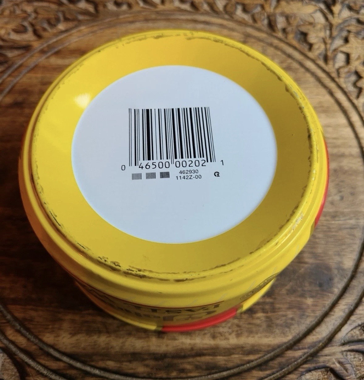 SC JOHNSON PASTE WAX NEW UNUSED 16 OZ FULL CAN ORIGINAL FORMULA DISCONTINUED