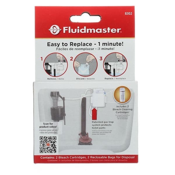 Flush ‘N Sparkle Automatic Toilet Cleaning System Bleach Refills (2-Pack)