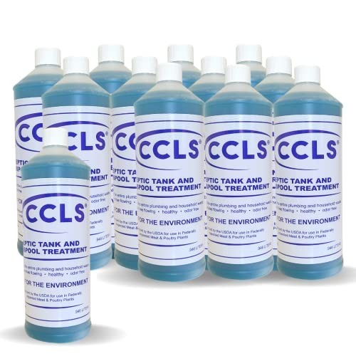 Cesspool Septic Tank Treatment 12 Quart Enzyme Producing Bacteria Digest Solids