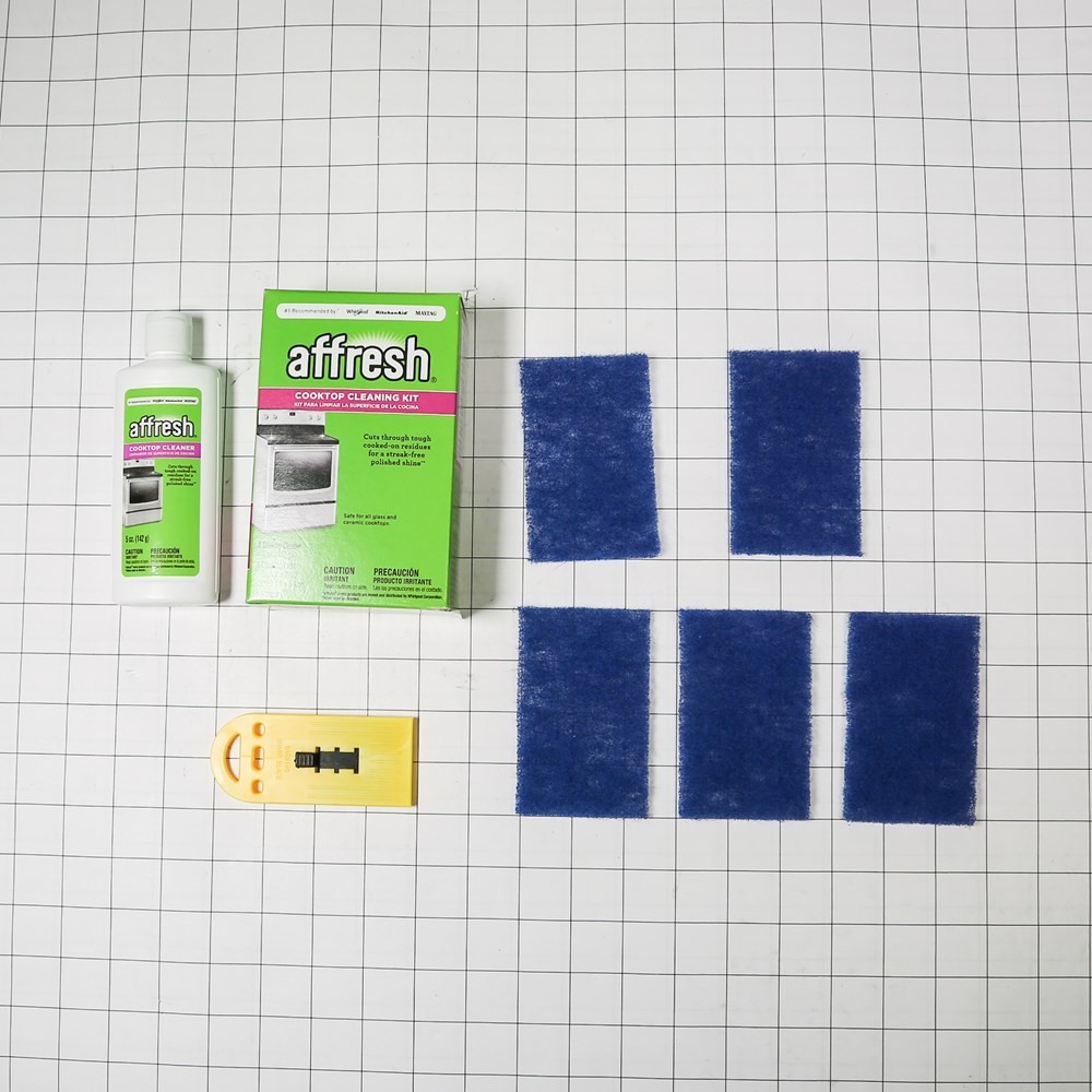 W11042470 Whirlpool Affresh Cooktop Cleaning Kit OEM W11042470