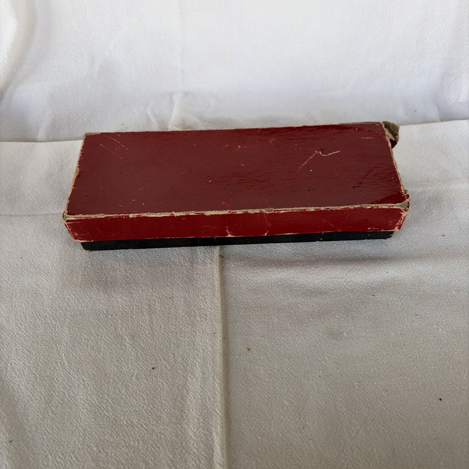 1950s STANLEY MAGNETIC CLEANER Red Black Bakelite Brush Original Box & Papers