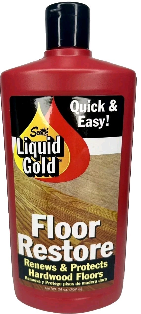 New Scott’s Liquid Gold Restore Renews & Protects Hardwood Floors Quick & Easy
