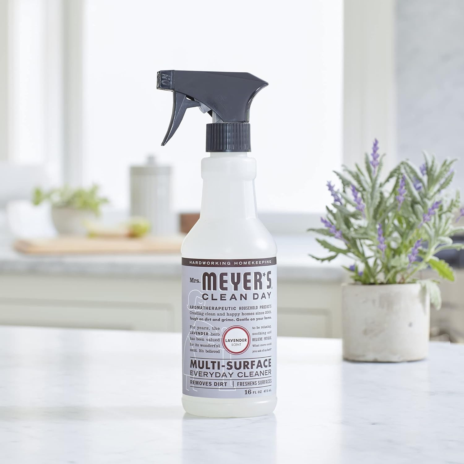 Mrs. Meyer’s Clean Day Multi-Surface Everyday Cleaner, Lavender 16 Oz- Pack of 3