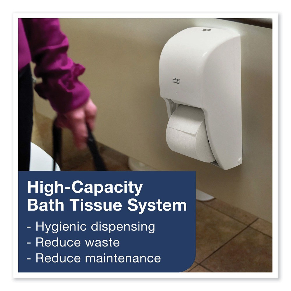 Tork 110292A 2-Ply Septic Safe Adv High Cap Bath Tissue – White (36/Carton) New