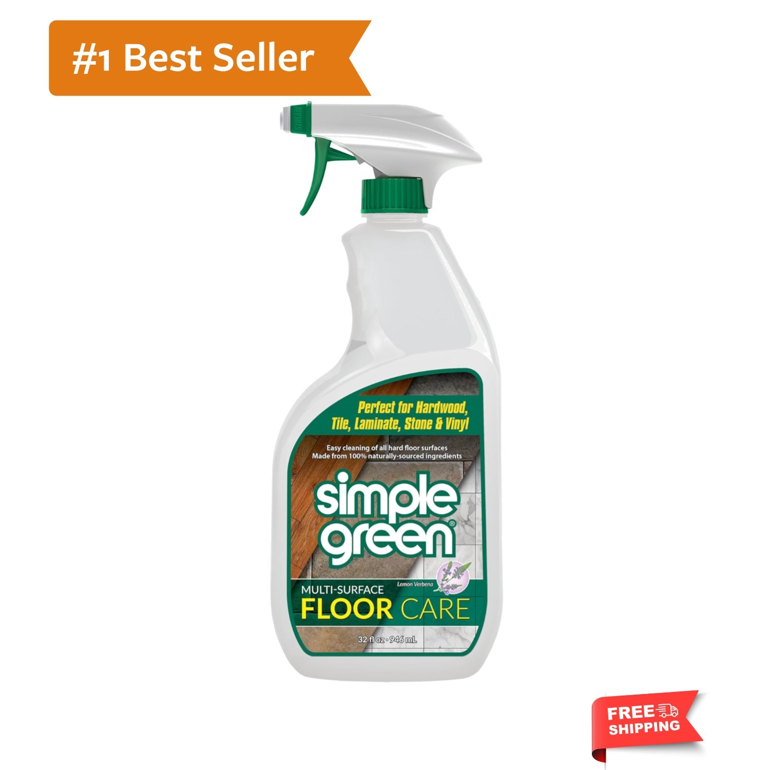 Multi-Surface Floor Care – Cleans Hardwood, Vinyl, Laminate, Tile, Concrete a…