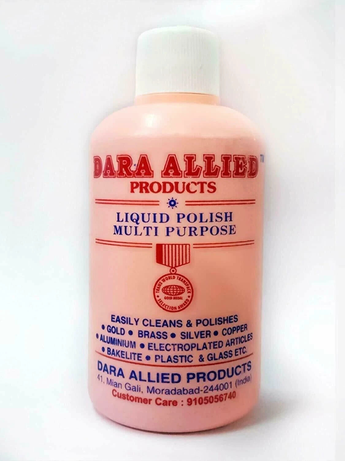 Dara Allied Liquid Polish for Brass Metal Shining 100ml gift