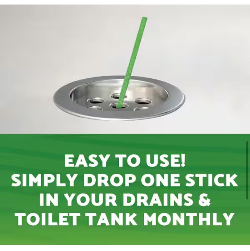 Green Gobbler Bio-Flow Drain Cleaning and Deodorizing Sticks (10-pack)