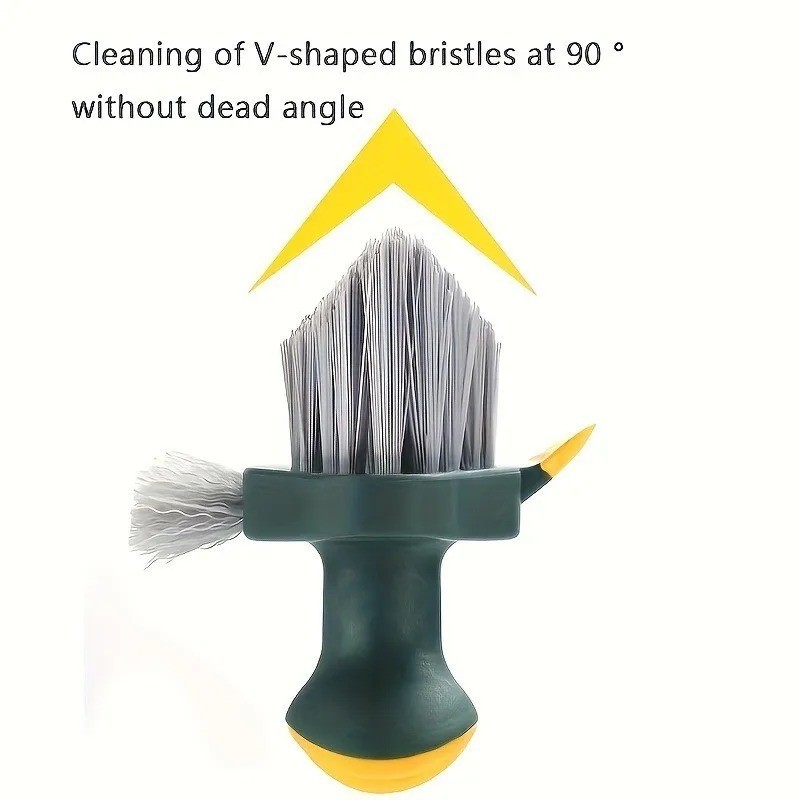 Scrub Brush, Heavy-Duty Scrub Brushes for Cleaning with Stiff Bristles Cleaning