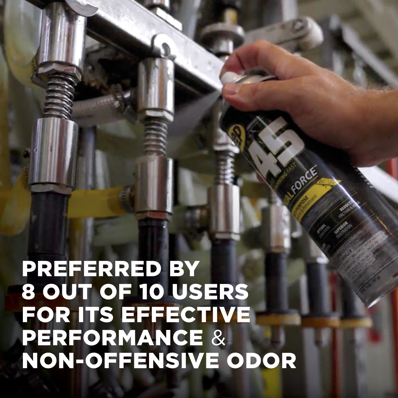 Zep 45 Dual Force Multi-Purpose Lubricant and Penetrant Aerosol – 14 oz (Case of