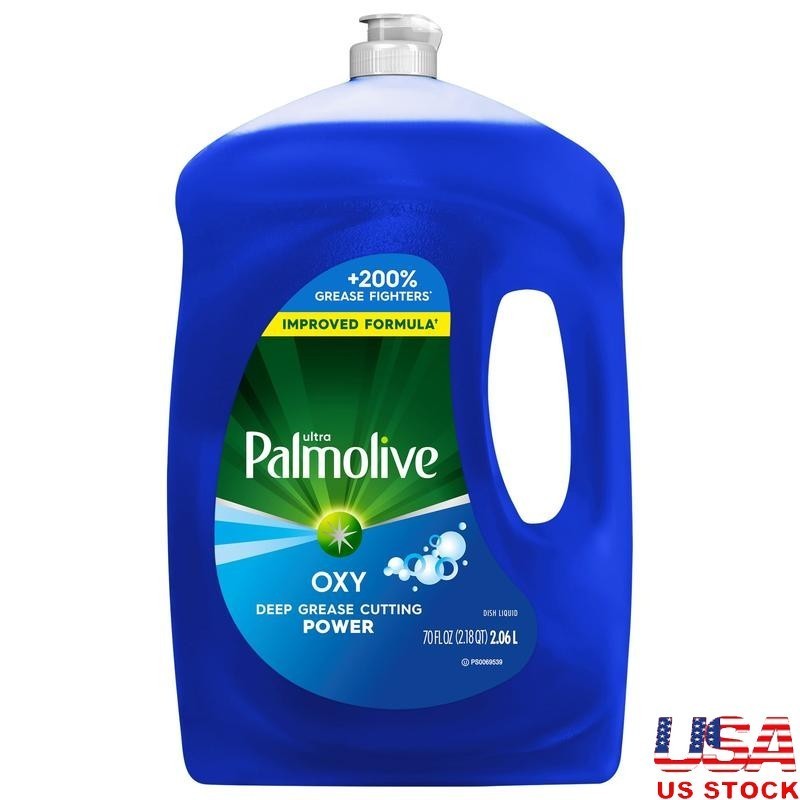 Ultra Liquid Dish Soap Oxy Power Degreaser 70 Fluid Ounce Bottle New