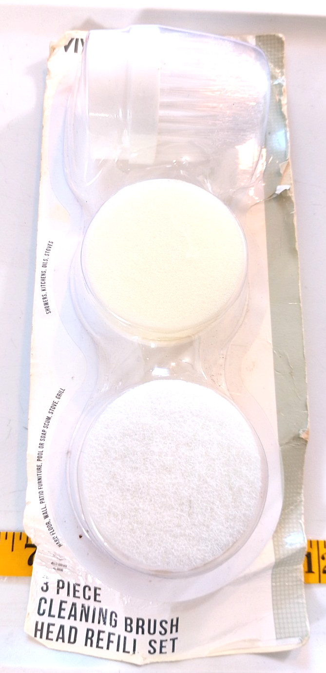 Vivitar 3 Piece cleaning head refill set in original packaging