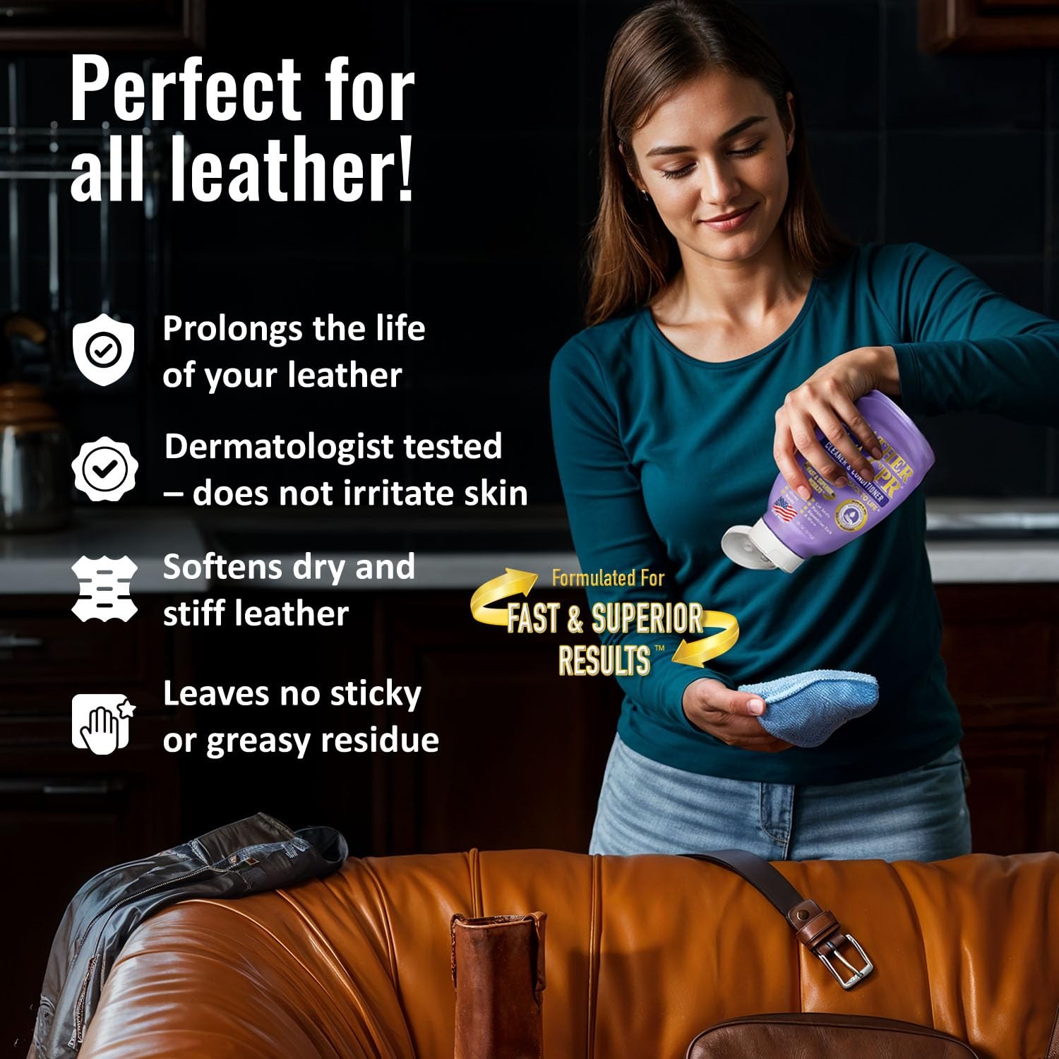 Leather CPR Cleaner & Conditioner 18oz