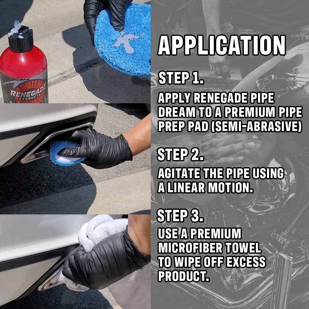Rebel Pipe Dream 12 oz Chrome Polish Conditioner – Shine & Protect Your Chrome