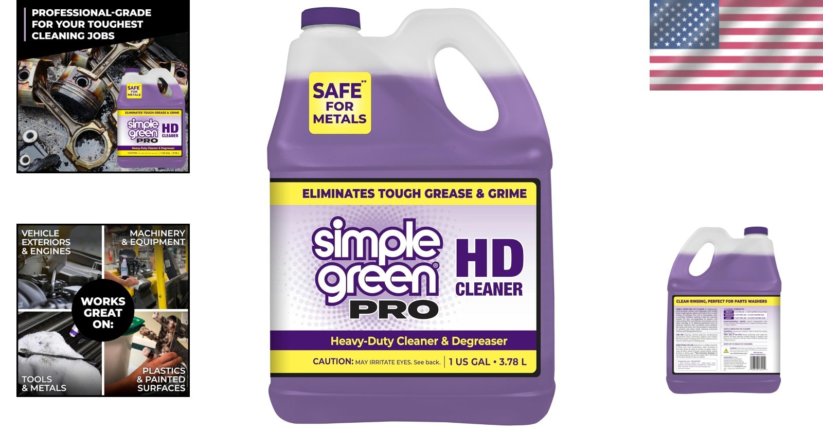 Pro HD 1 Gallon Unscented Heavy Duty Cleaner Concentrate – Eco-Friendly & Tough