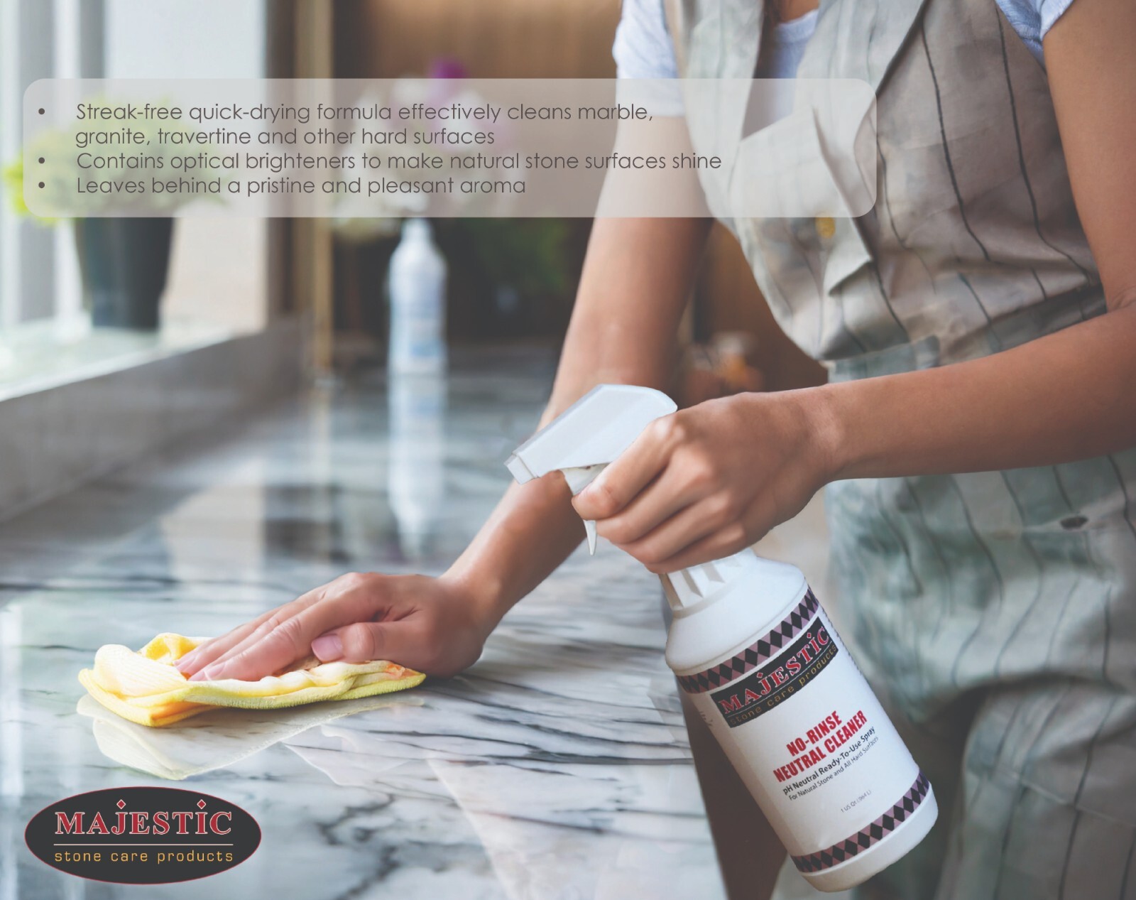 Majestic Neutral Cleaner Ready-To-Use Spray Qt. MAJC01001