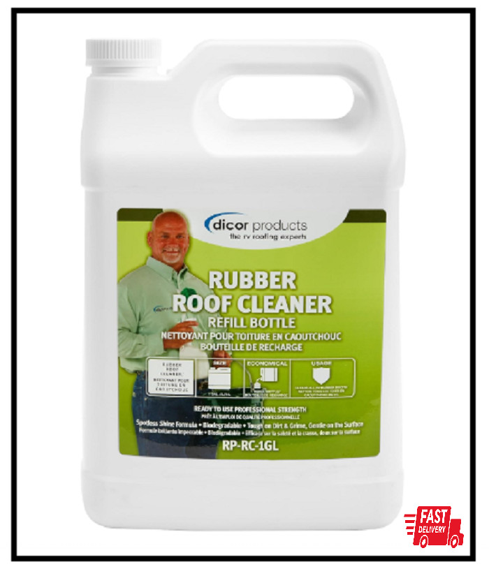 Dicor Deep Cleaning RV Roof Cleaner Spray Refill 1 Gallon White