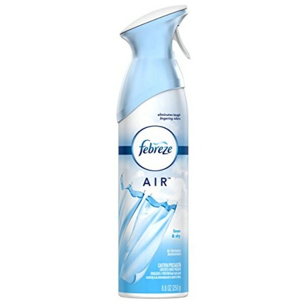 Febreze 96256 Odor-Eliminating Air Freshener, Linen & Sky, 8.8 fl oz