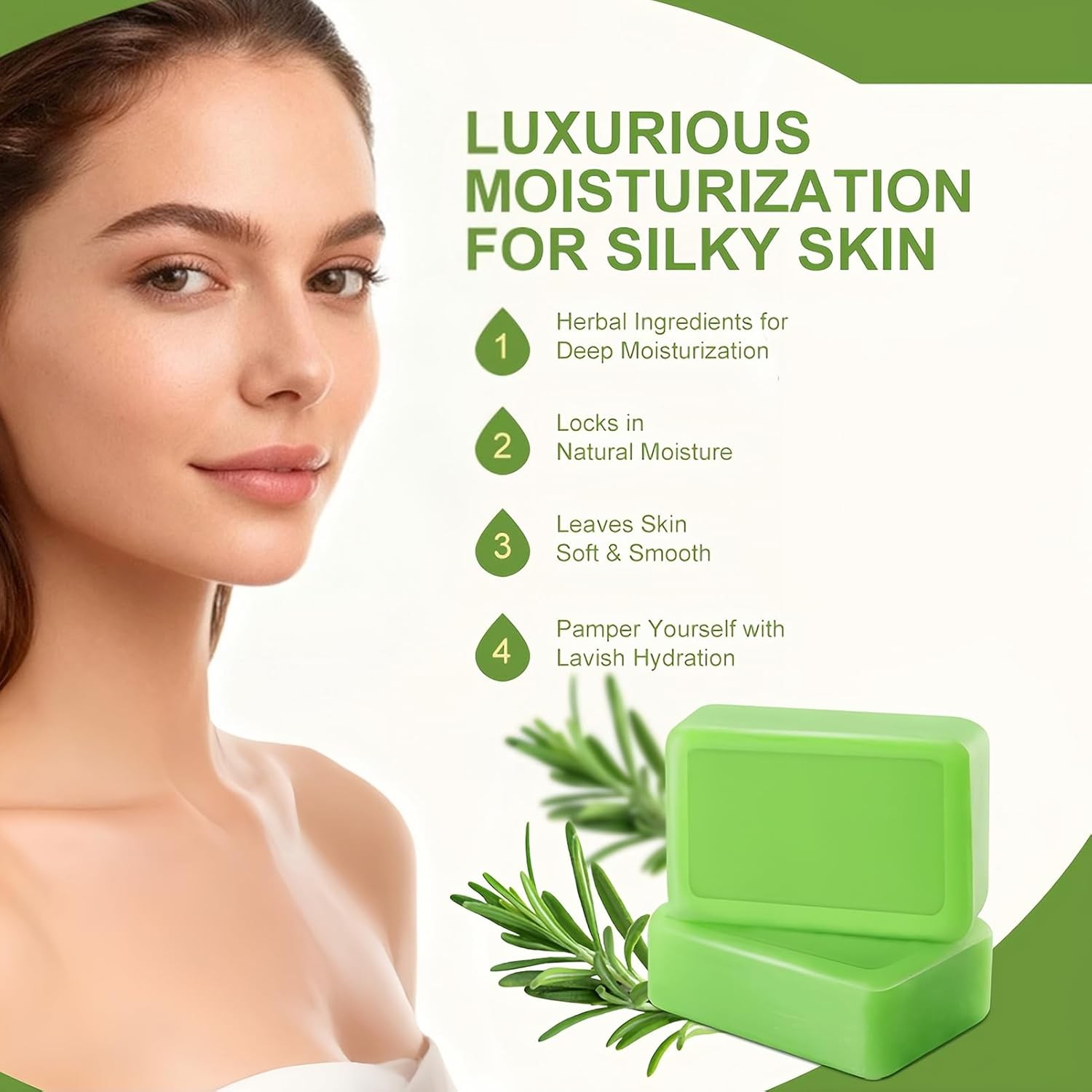 Tea Tree Oil Soap Bar for Face & Body, Natural Tea Tree Soap for