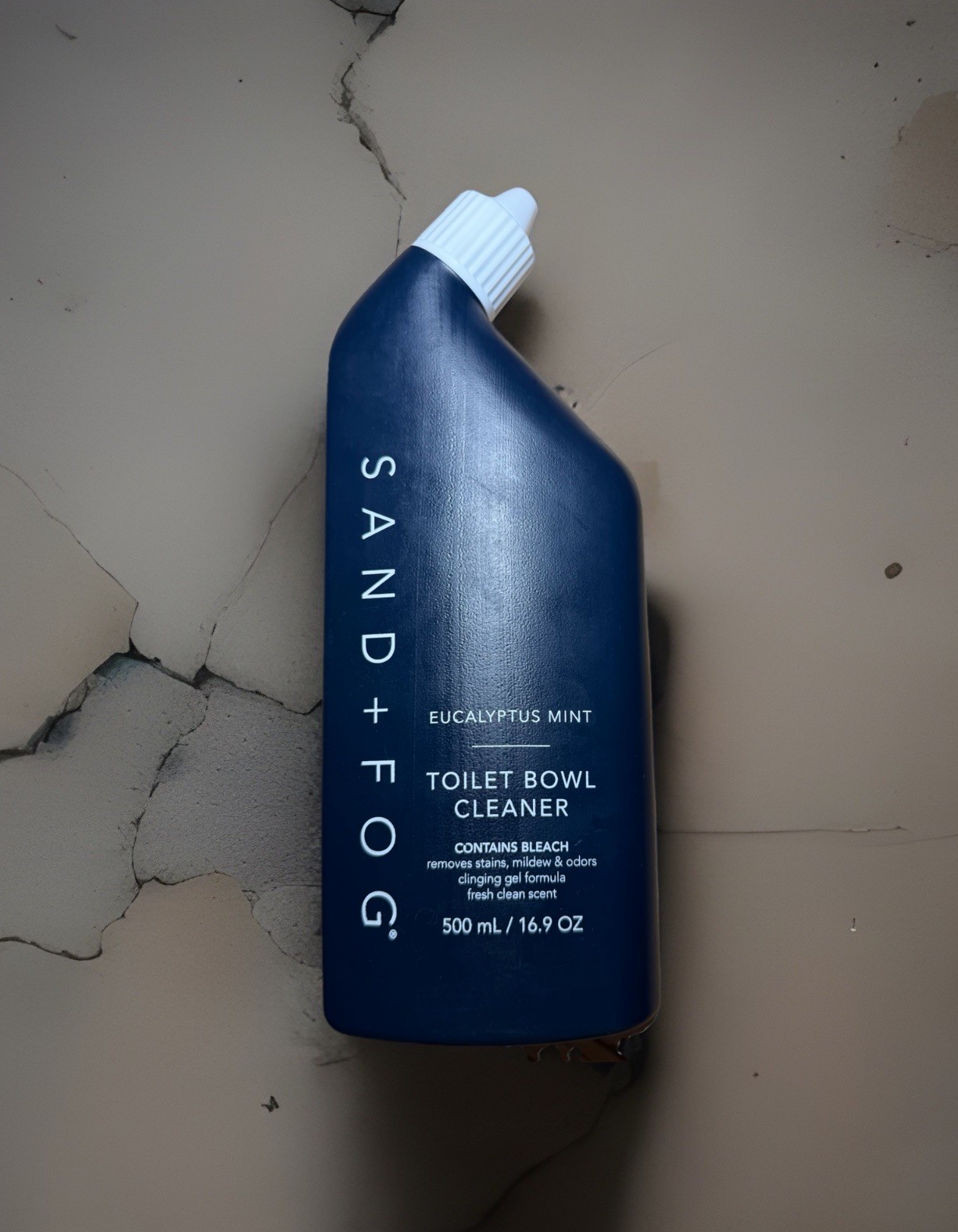 Sand + Fog Eucalyptus Mint Toilet Bowl Cleaner With Bleach 16.9 oz New