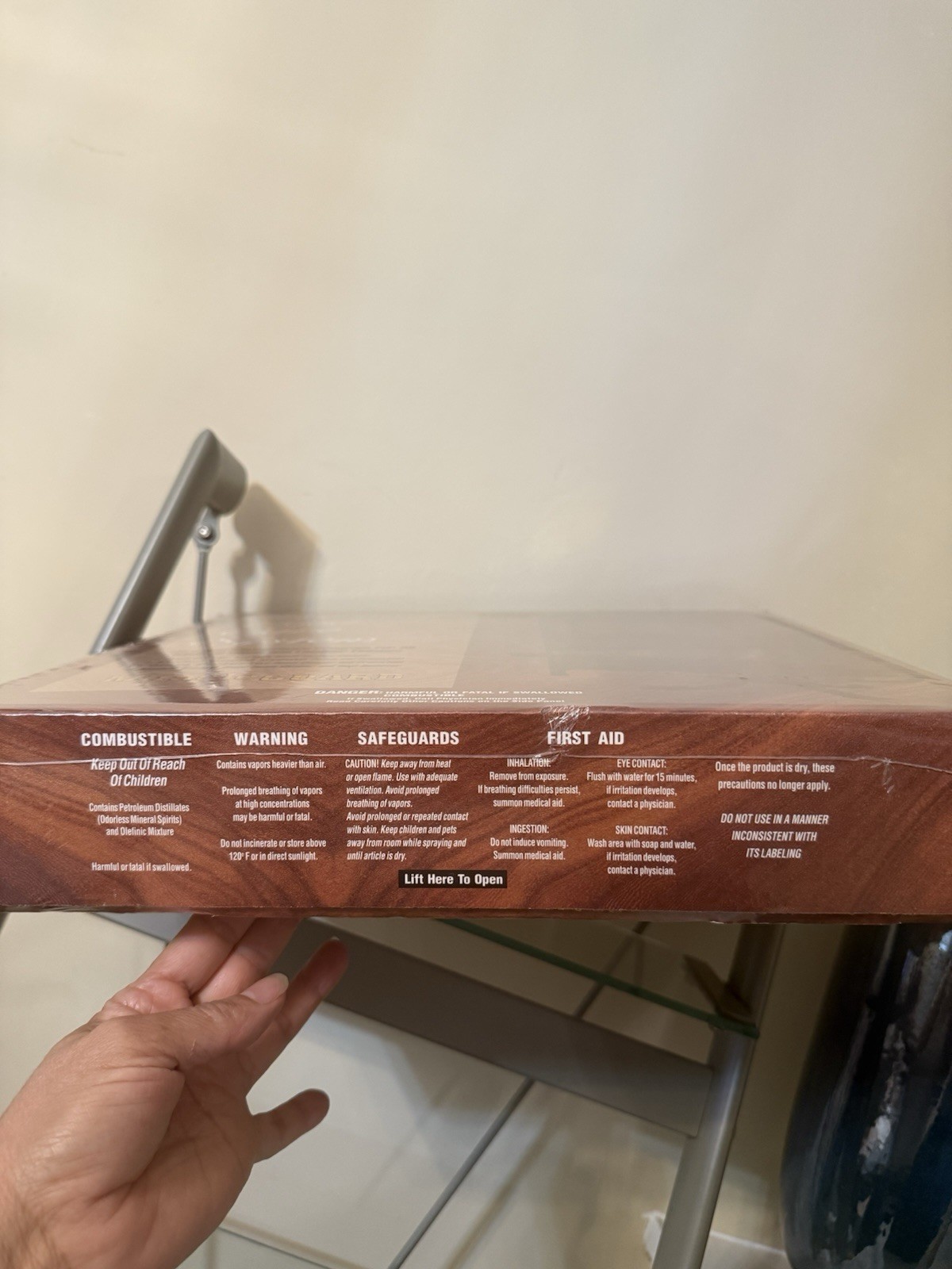 RHODES FURNITURE MIRACLE GUARD PREMIUM WOOD CARE SYSTEM KIT NEW SEALED BOX NEW .