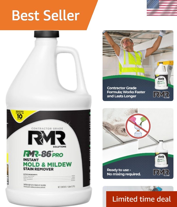 Eco-Friendly 1 Gallon RMR-86 Mold Remover – Fast & Effective Mildew Solution