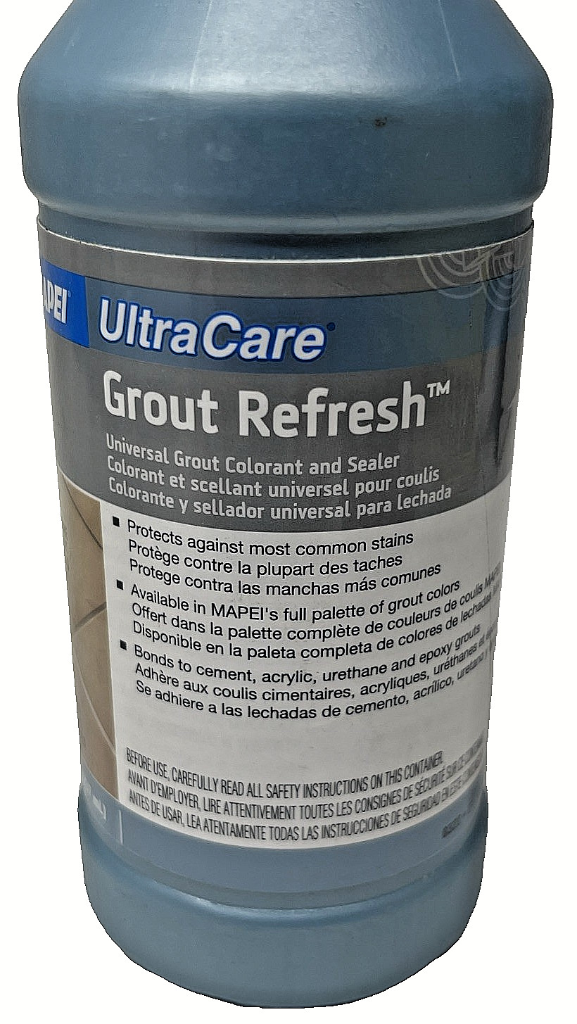 UltraCare Grout Refresh, Universal Grout Colorant & Sealer, 8 oz Bottle – Eas…