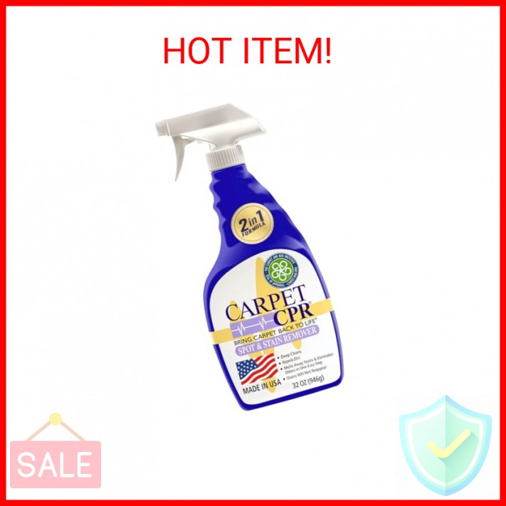 Carpet CPR Spot & Stain Remover Spray – Heavy Duty Carpet Cleaner for Pet Messes