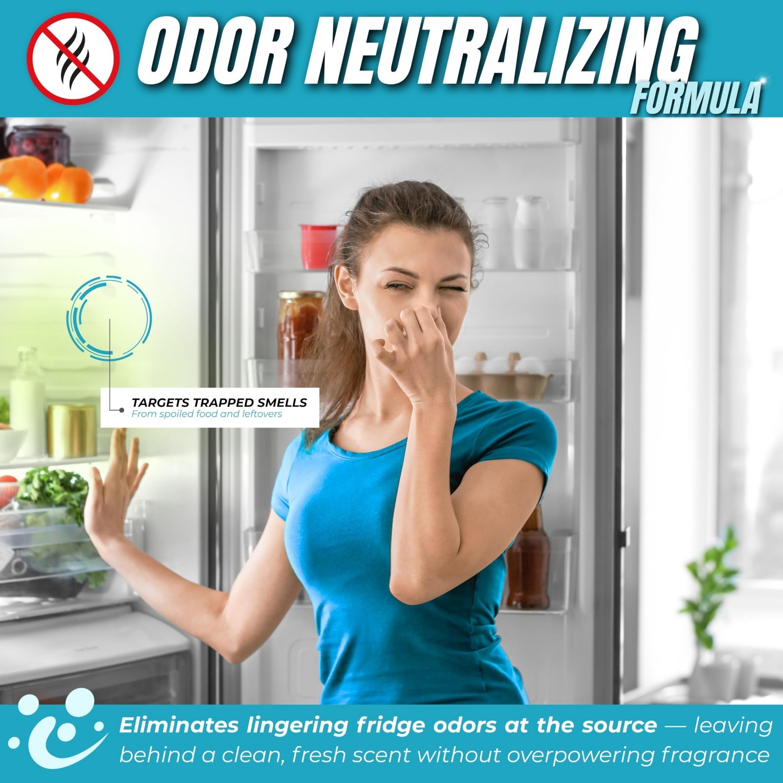 Fridge Cleaner Spray – Biodegradable, Vegan & Cruelty-Free | Spotless Food-Safe