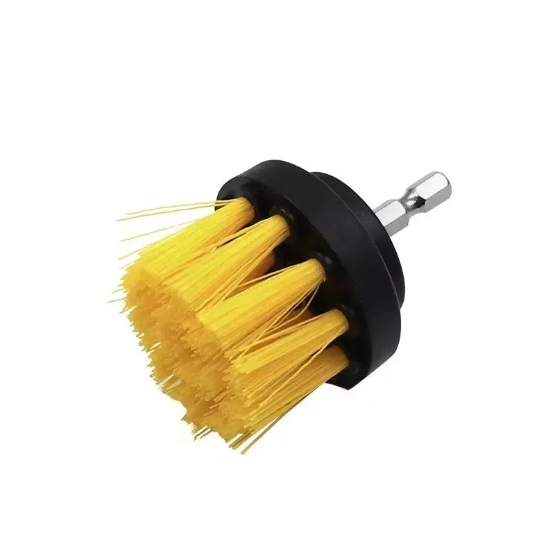 Electric Drill Scrubber Brush Kit Power Cleaning Brush Set for Car Carpet Glass