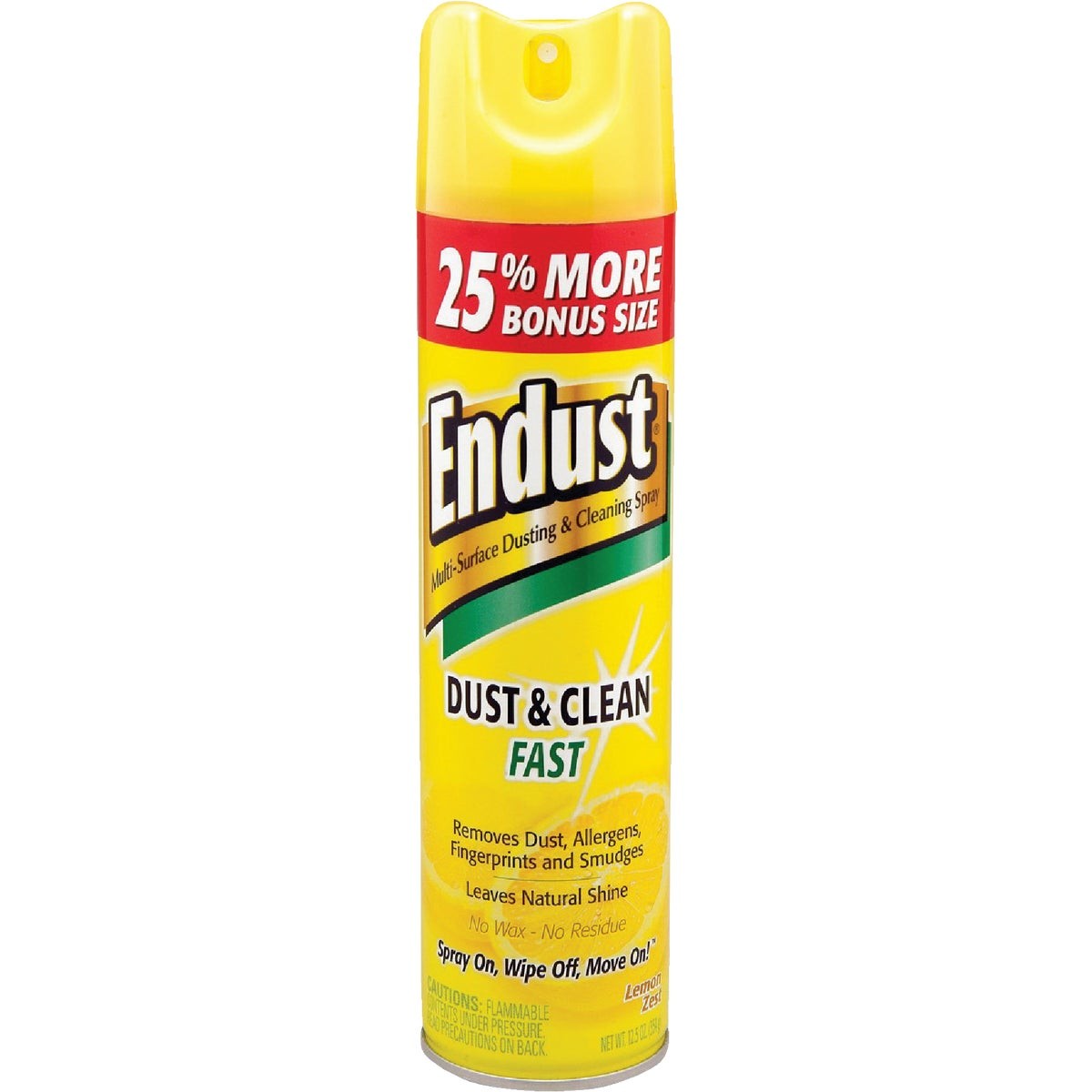 Endust 12 Oz. Lemon Furniture Polish 508101-2 Pack of 12 Endust 508101-2