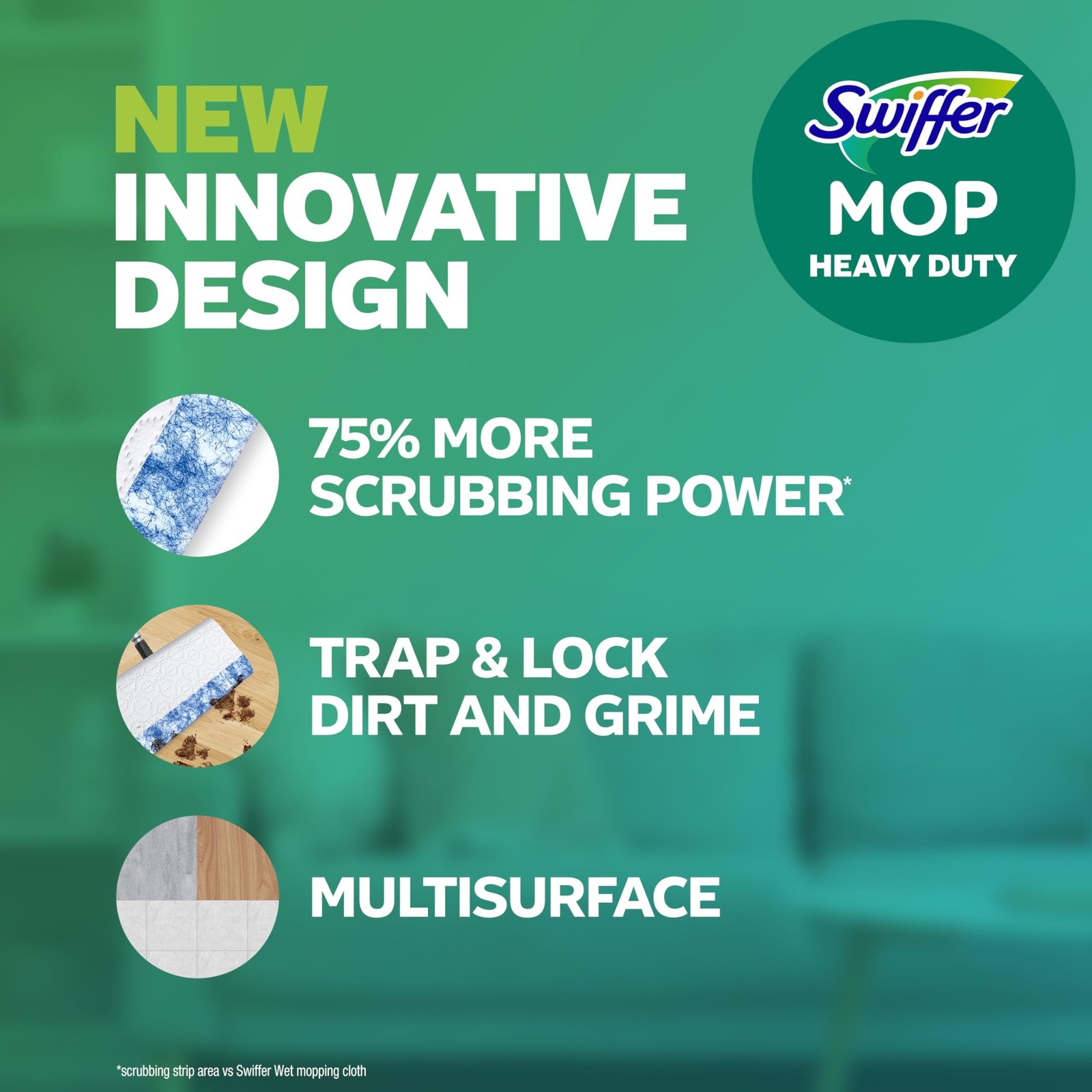 Swiffer Sweeper Pet Heavy Duty Multi-Surface Wet Cloth Refills for Floor Mopp…